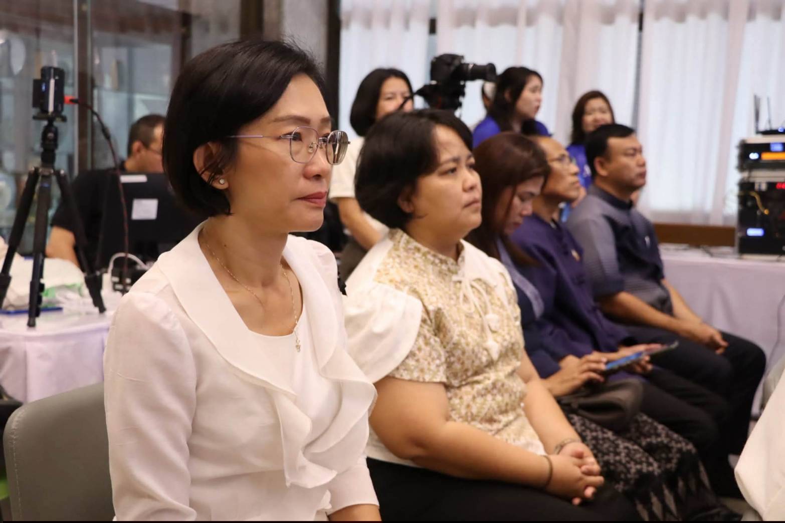 title - สำนักงานการปฏิรูปที่ดินเพื่อเกษตรกรรม (ส.ป.ก.) จัดงานแถลงข่าวการจัดงาน “สืบสานพระราชปณิธาน สร้างงานเกษตรกรรม เลิศล้ำหัตถศิลป์ ท่องเที่ยวถิ่นวิถีไทย” ณ ศูนย์ส่งเสริมและพัฒนาอาชีพเสริมนอกภาคการเกษตร (ศูนย์ศิลปาชีพ บางไทรฯ (เดิม))